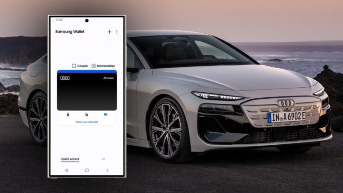 Samsung telefonlar, Audi araçlarının kapılarını açacak